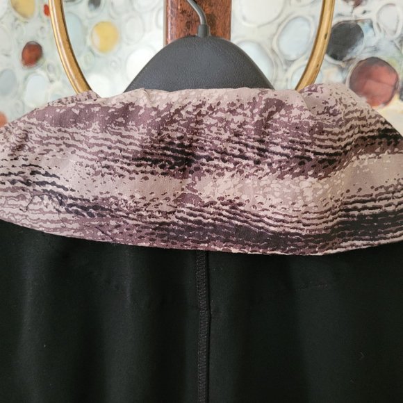 Spanner Black and Marbled Taupe Jacket US 8 - Picture 5 of 8